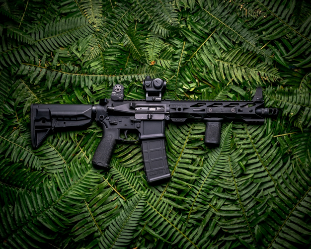 grip under the handguard