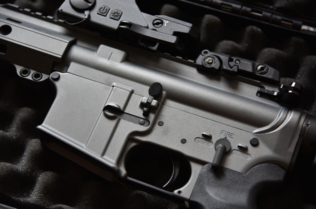 Skeletonized AR 15 